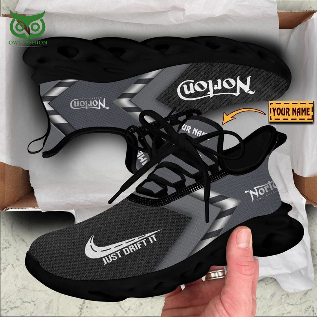 Norton Famous Motor Brand Customized Max Soul Shoes