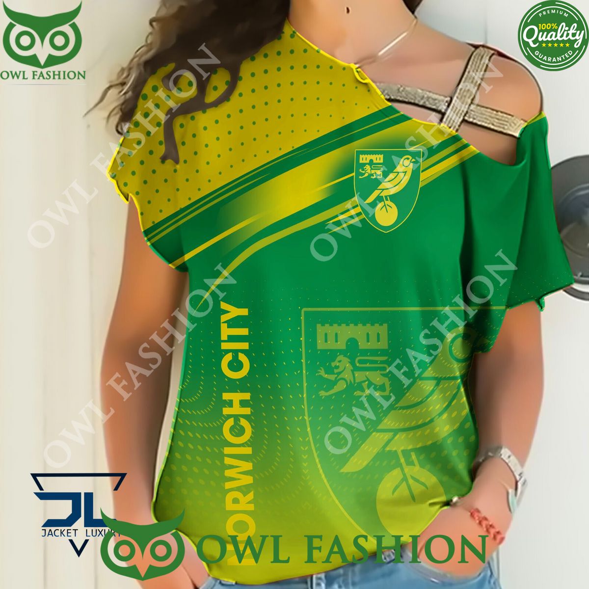Norwich City Football Champion Premium 3D Hoodie