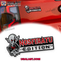 Nosferatu Edition Halloween Car Emblem Sticker