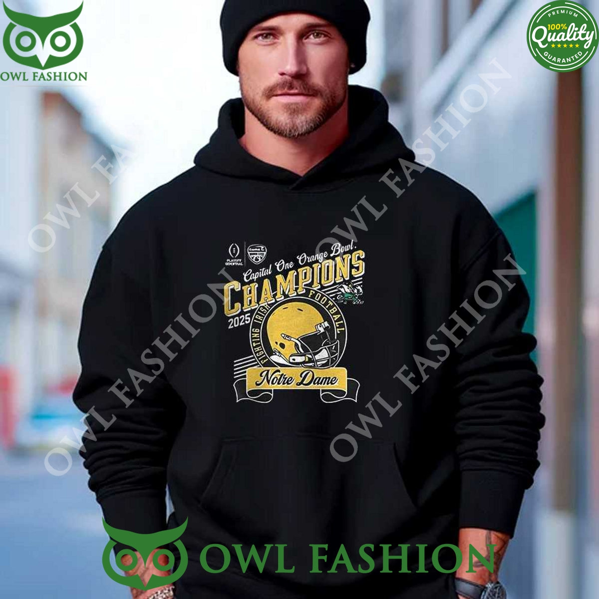 Notre Dame Fighting Irish 2025 Capital One Orange Bowl Champions t Shirt