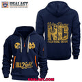 Notre Dame Fighting Irish Navy Heavy Zip Hoodie