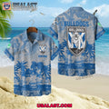 NRL Canterbury-Bankstown Bulldogs Tropical Summer Hawaiian Shirt