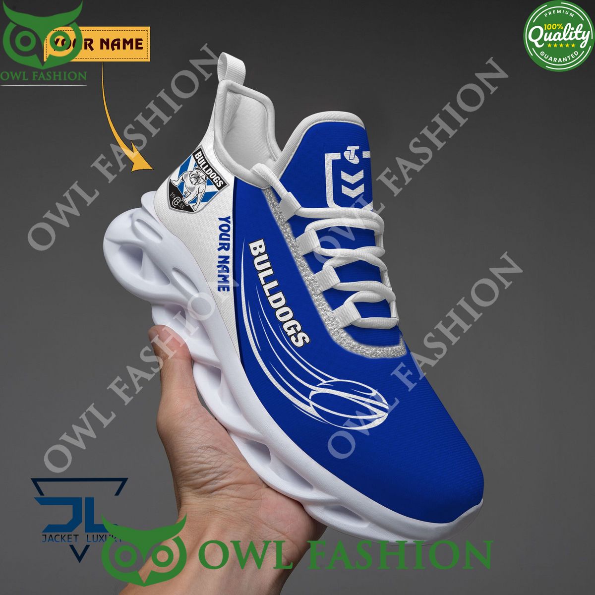NRL Customized Canterbury Bankstown Bulldogs Rugby Champion Max Soul