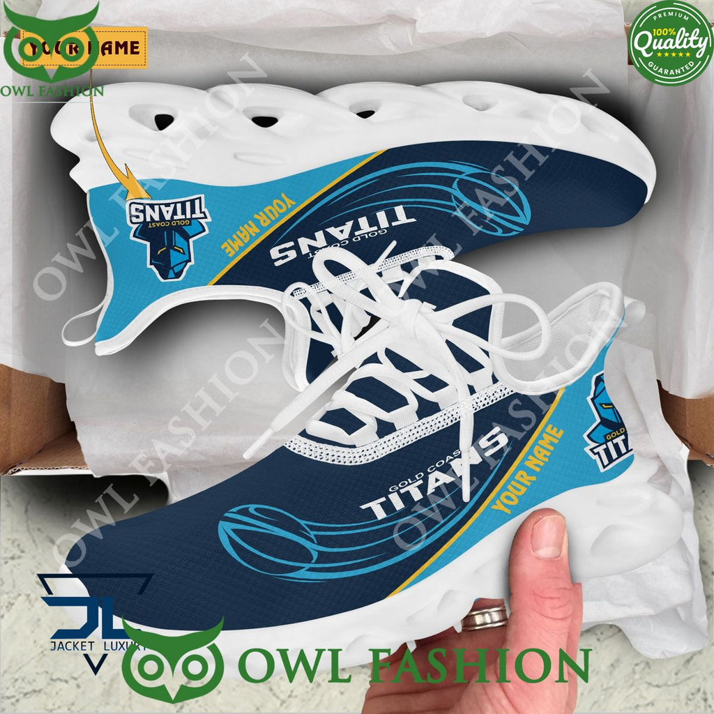 NRL Customized Gold Coast Titans Rugby Champion Max Soul