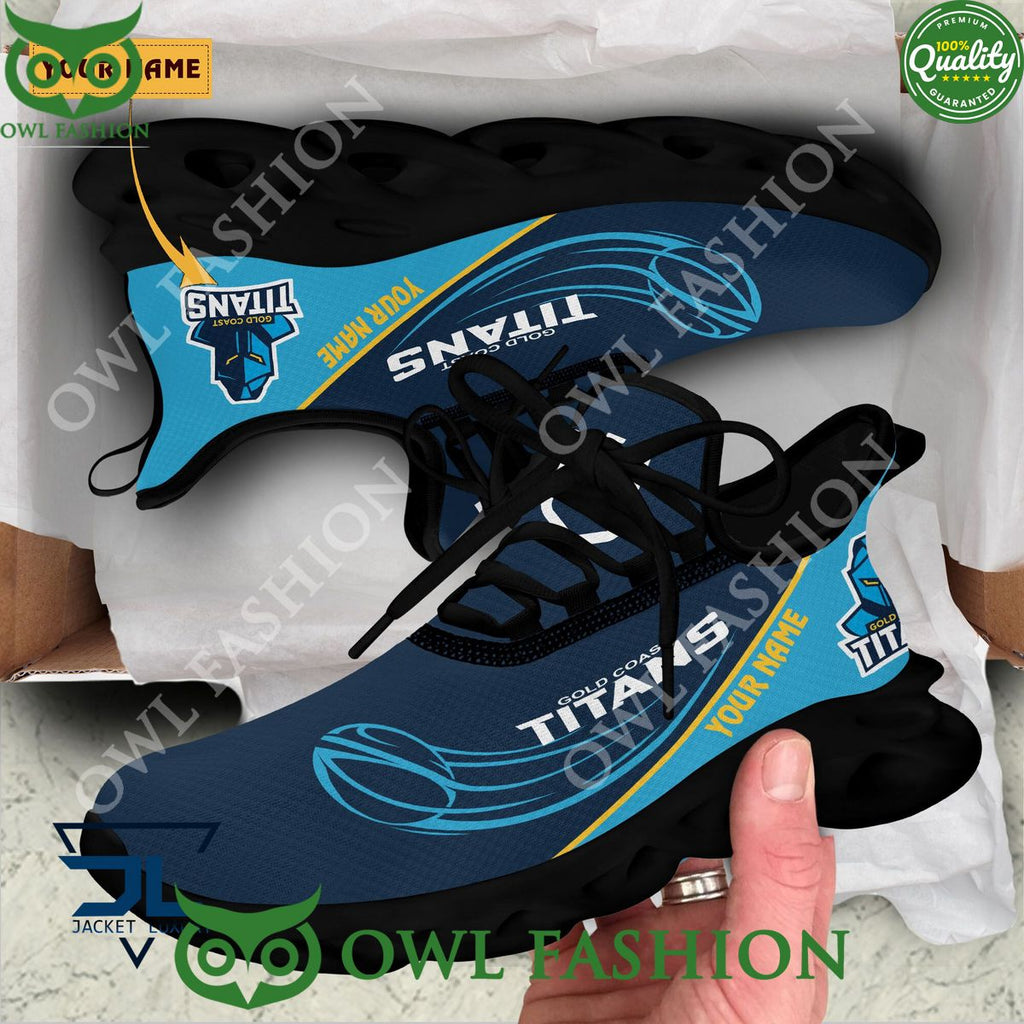 NRL Customized Gold Coast Titans Rugby Champion Max Soul