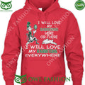NRL I will love my Rabbitohs here or there I will love Rabbitohs everywhere t shirt