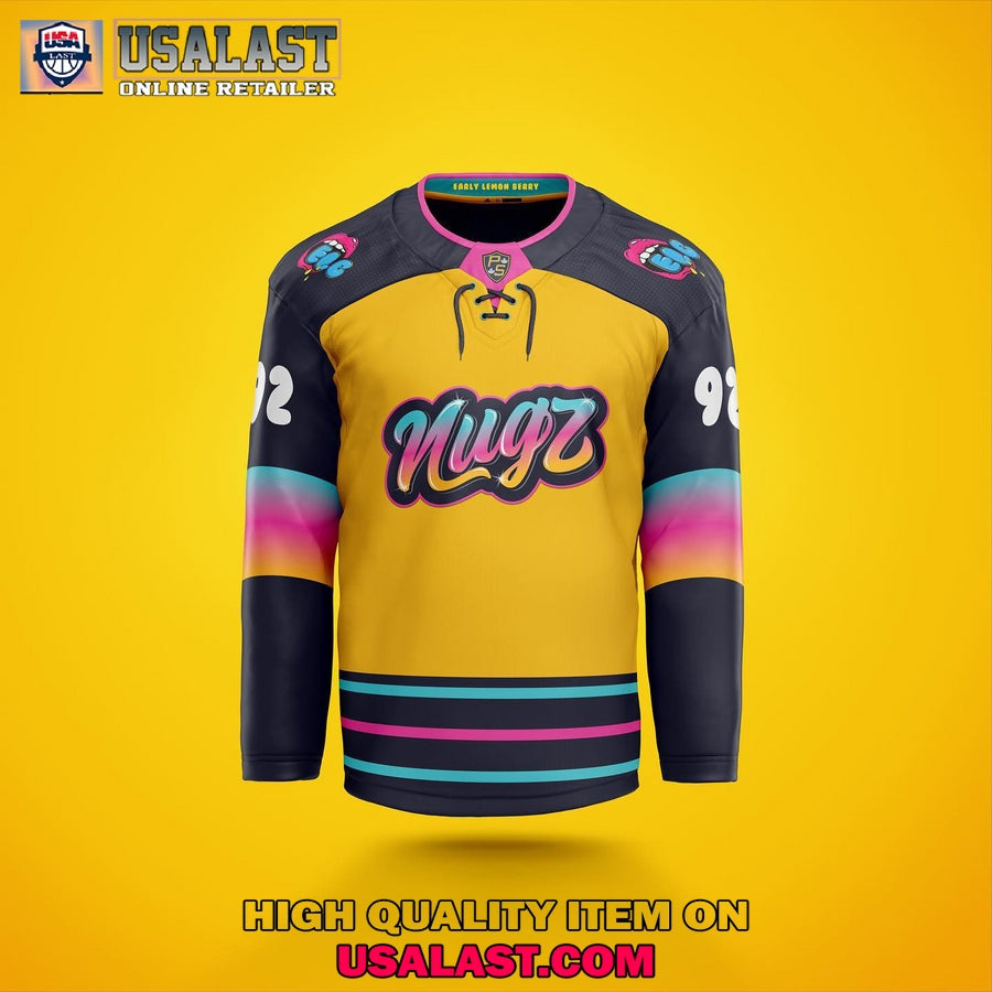 Nugz Cannabis Best Weed Hockey Jersey
