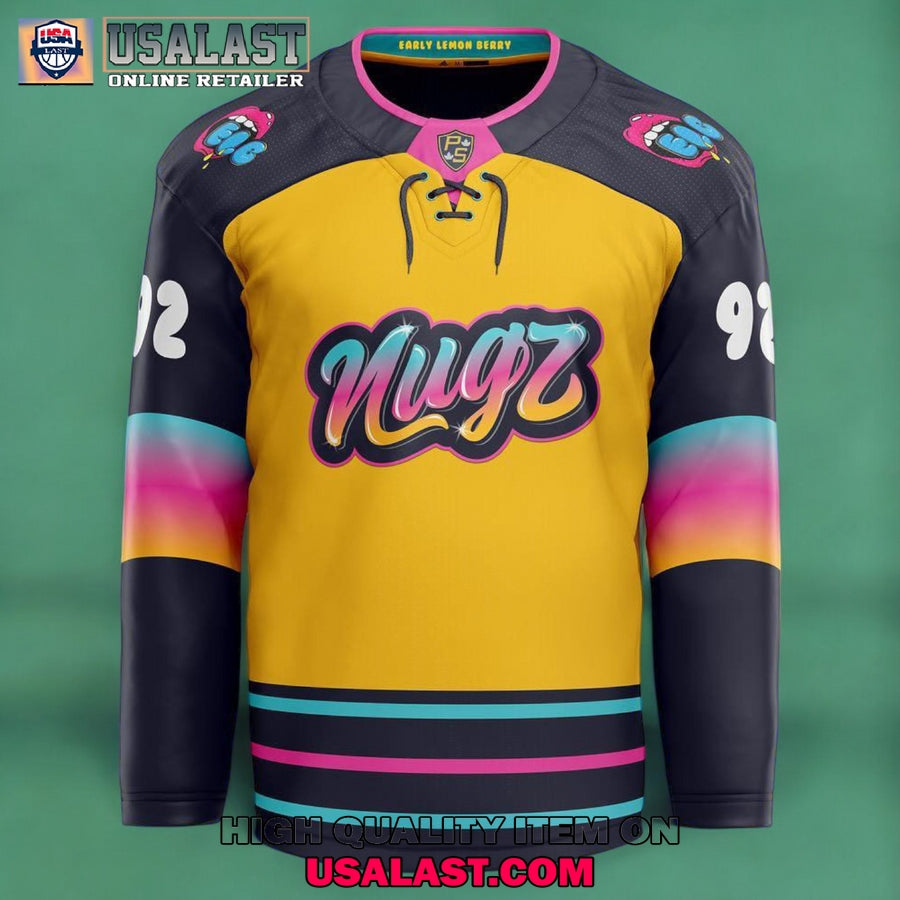 Nugz Cannabis Best Weed Hockey Jersey