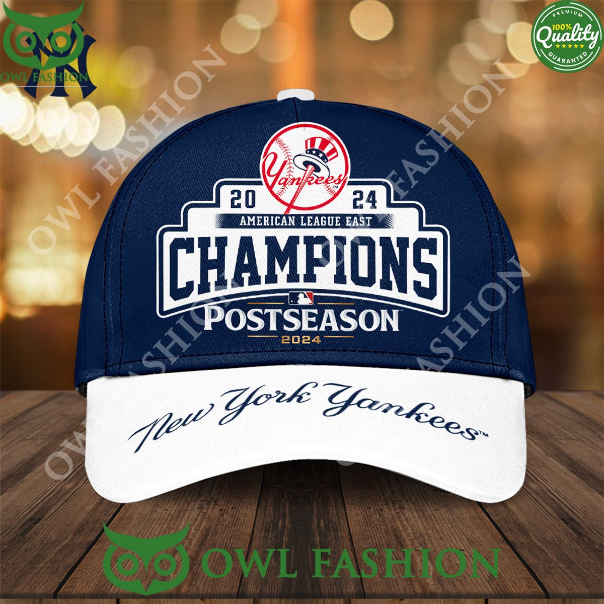 New York Yankees 2024 American League East Classic Cap