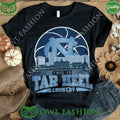 This is Tar Heel Country UNC Black 2D t Shirt