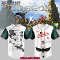 Oakland Athletics Night Fury Dragon Adult Kid Jersey Shirt