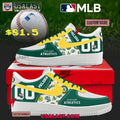 Oakland Athletics Personalized Air Force 1 Shoes