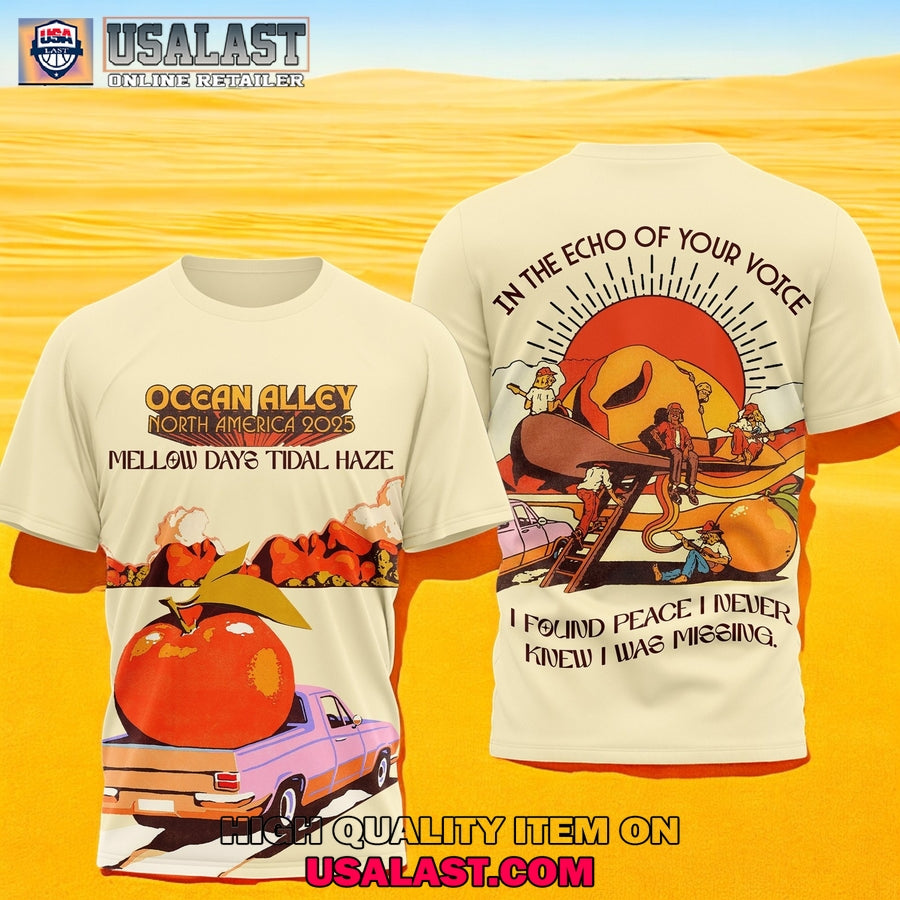 Ocean Alley North America Tour 2025 3D Shirt