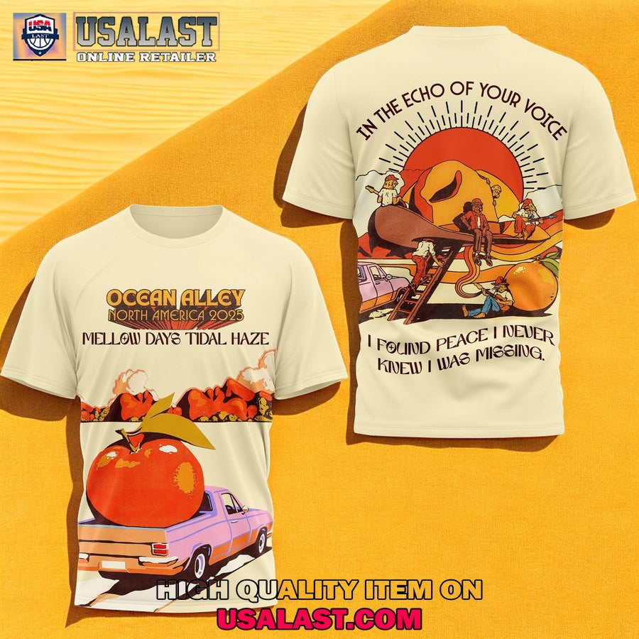Ocean Alley North America Tour 2025 3D Shirt
