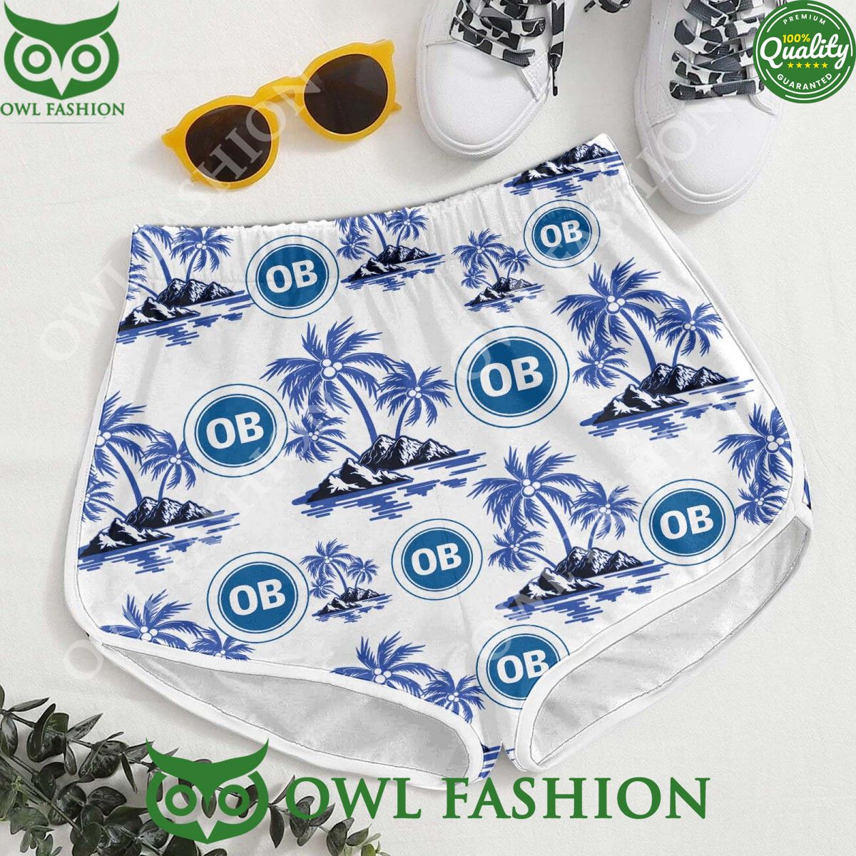 Odense Boldklub Danish Football Champion Superliga Hawaiian Shirt