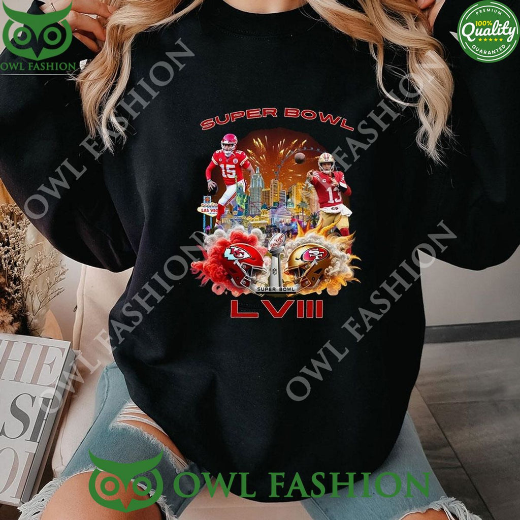 Superbowl On The Road 2024 Vegas Keep Stacking Shirt