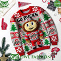 Ohio State Go Bucks Buckeyes Christmas Ornaments
