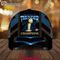 OKC Thunder 2X NBA Champions Classic Cap Hat