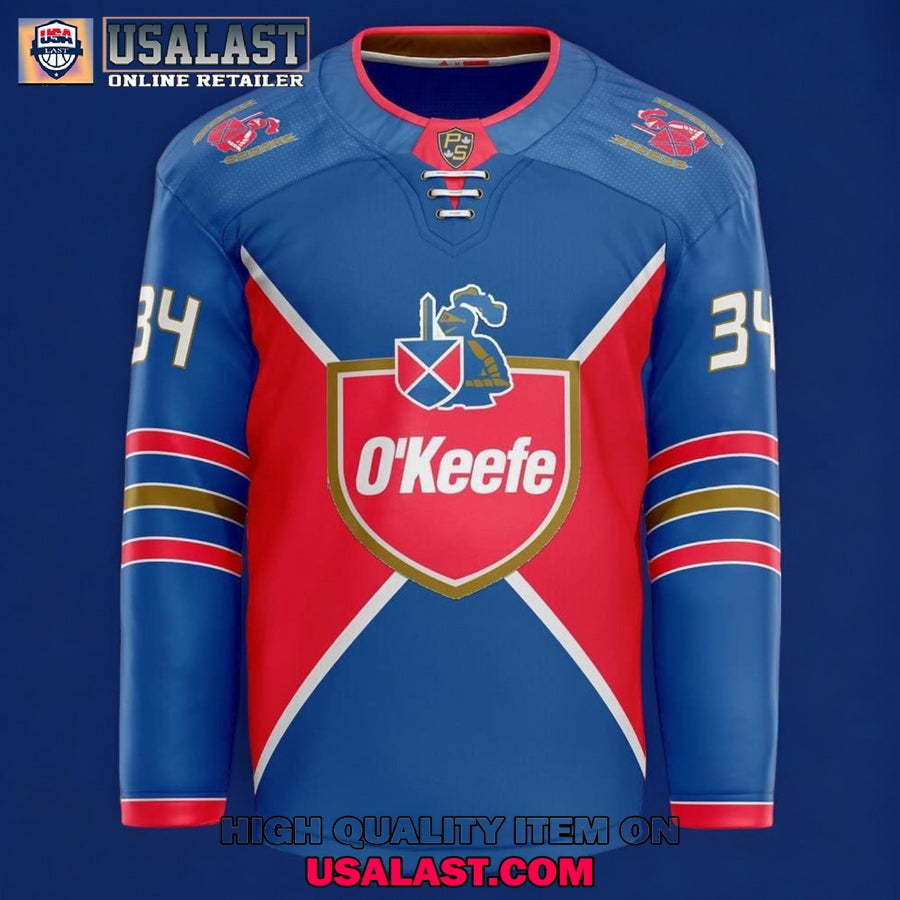 OKeefe Canada Beer Custom Hockey Jersey