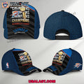 Oklahoma City Thunder 2025 NBA Champions Cap Style 02