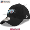 Oklahoma City Thunder New Era 2025 NBA Finals Champions Black Cap