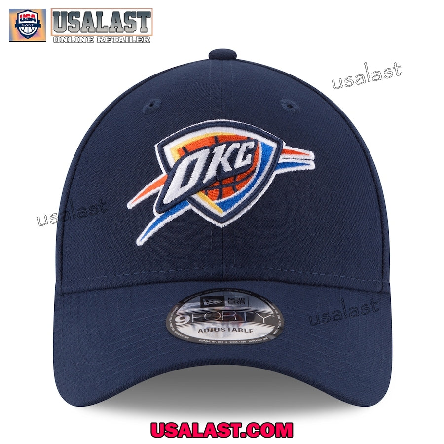 Oklahoma City Thunder New Era 2025 NBA Finals Champions Navy Cap Hat