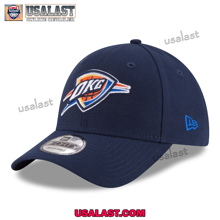 Oklahoma City Thunder New Era 2025 NBA Finals Champions Navy Cap Hat