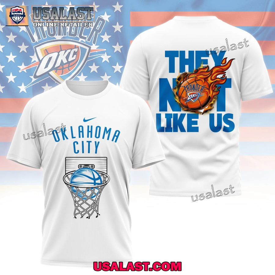 Oklahoma City Thunder They Not Like Us 3D Shirt