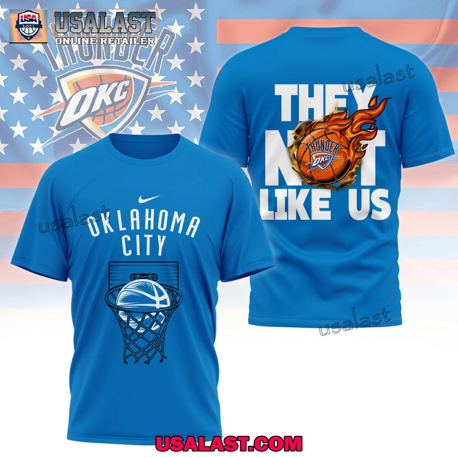 Oklahoma City Thunder They Not Like Us 3D Shirt