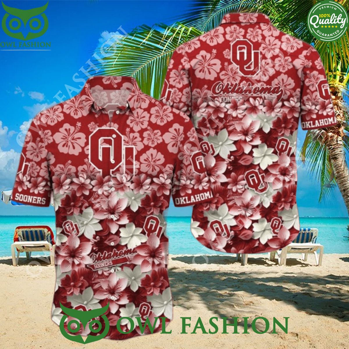 Oklahoma Sooners NCAA Hawaiian Shirt Trending Summer Vibe
