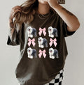 old English sheepdog with bows Shirt ~ Unisex Apparel Relaxed Fit Printed In The USA Clothing Womenswear Casual Comfort...