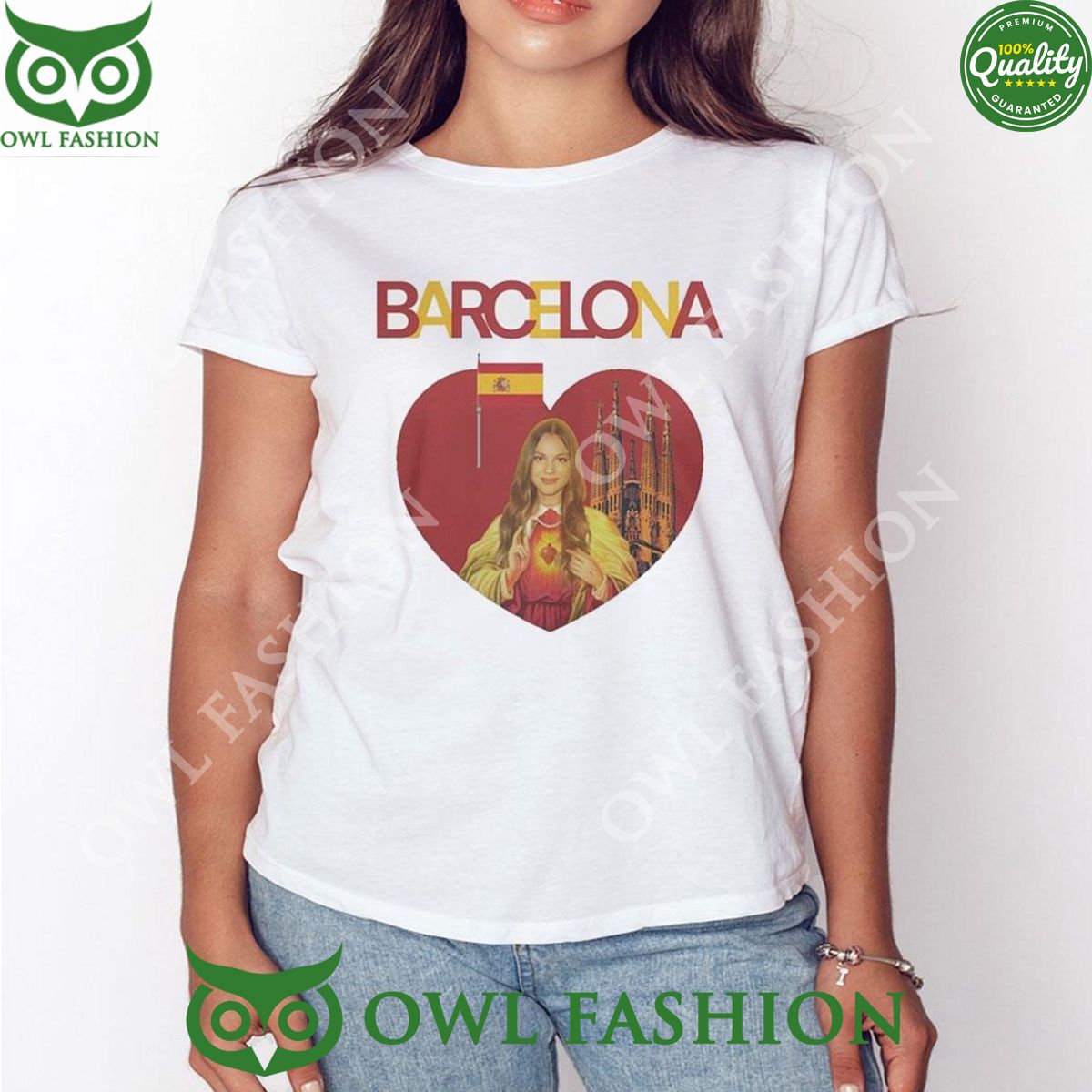 Olivia Rodrigo Jesus Barcelona Photo 2024 Tshirt Hoodie