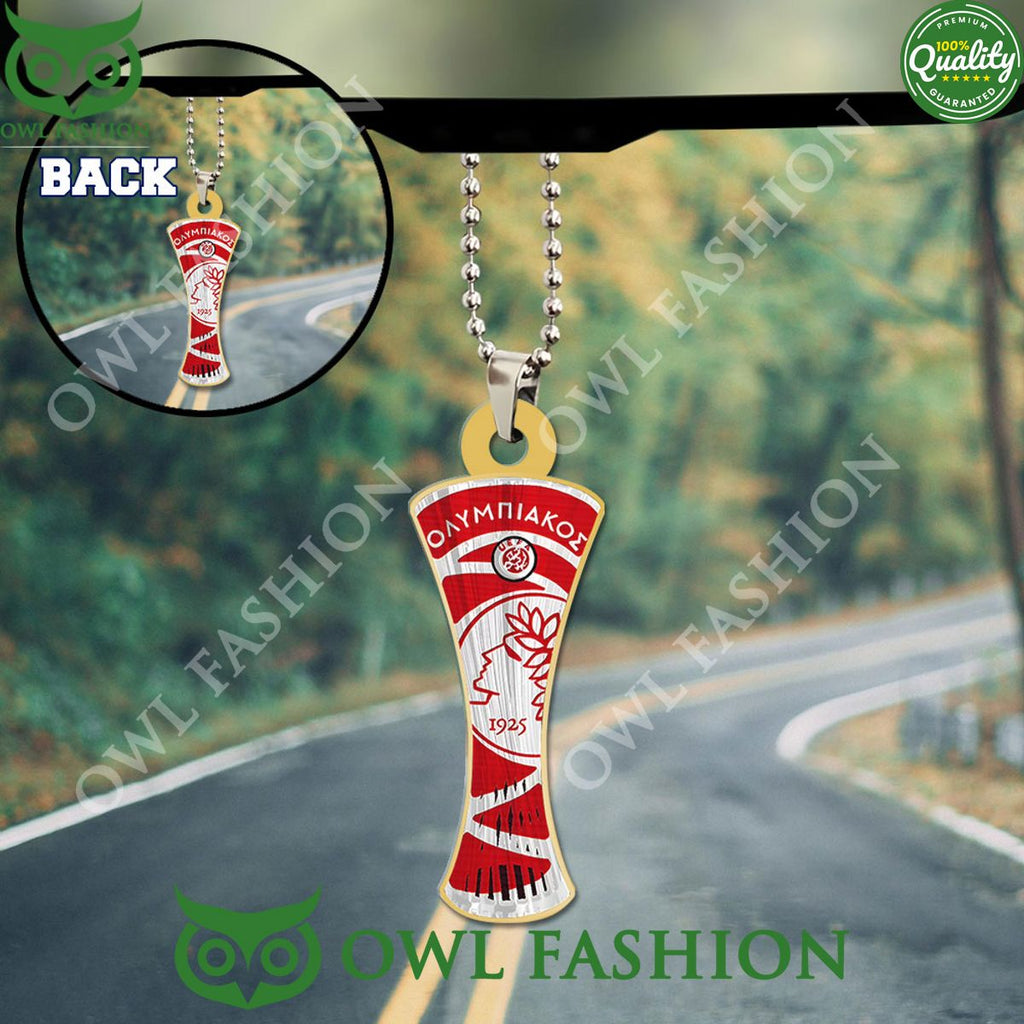 Olympiacos F.C. Custom Shape 2-sided Acrylic Car Ornament