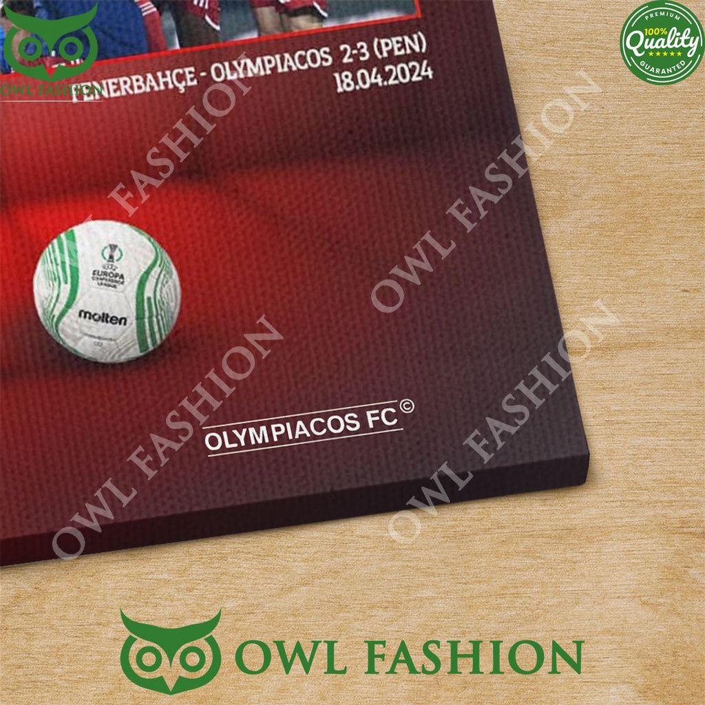Olympiacos F.C. When Dreams Come True Limited Canvas