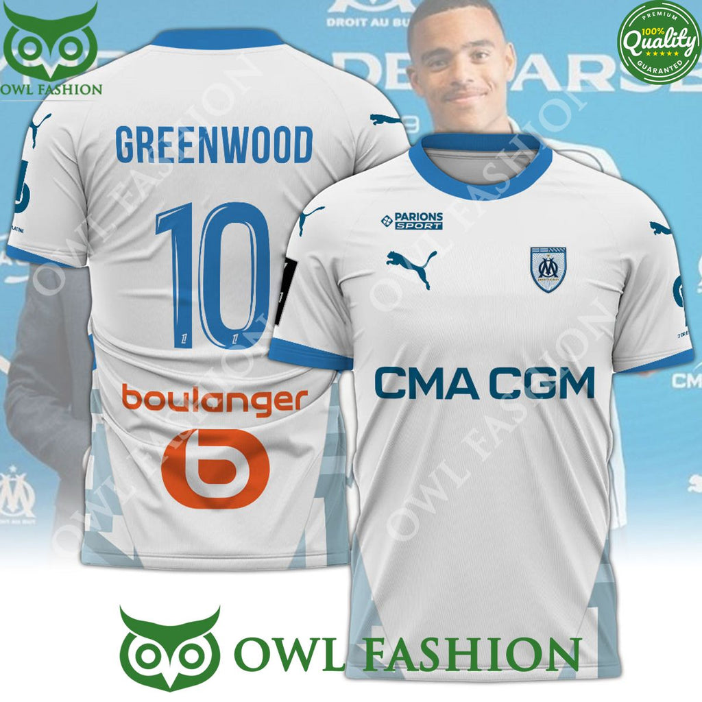 Olympique de Marseille x Greenwood Soccer Tshirt Shorts