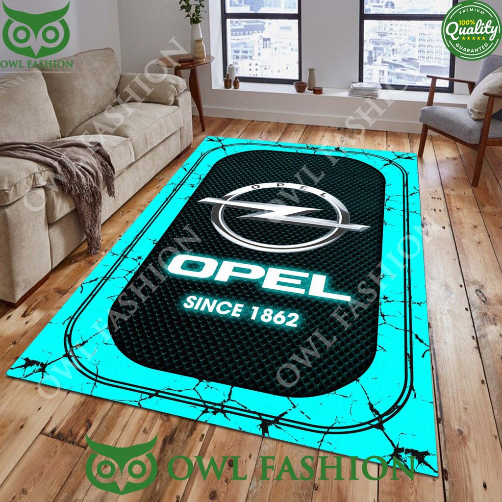 Opel 1862 Motorcycles Rug Carpet For Stone Marble