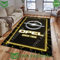 Opel Truck German Automobile Rug Carpet Decor Living Room