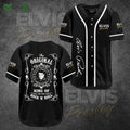 Original Rock n Roll King Elvis Presley Baseball Jersey Shirt