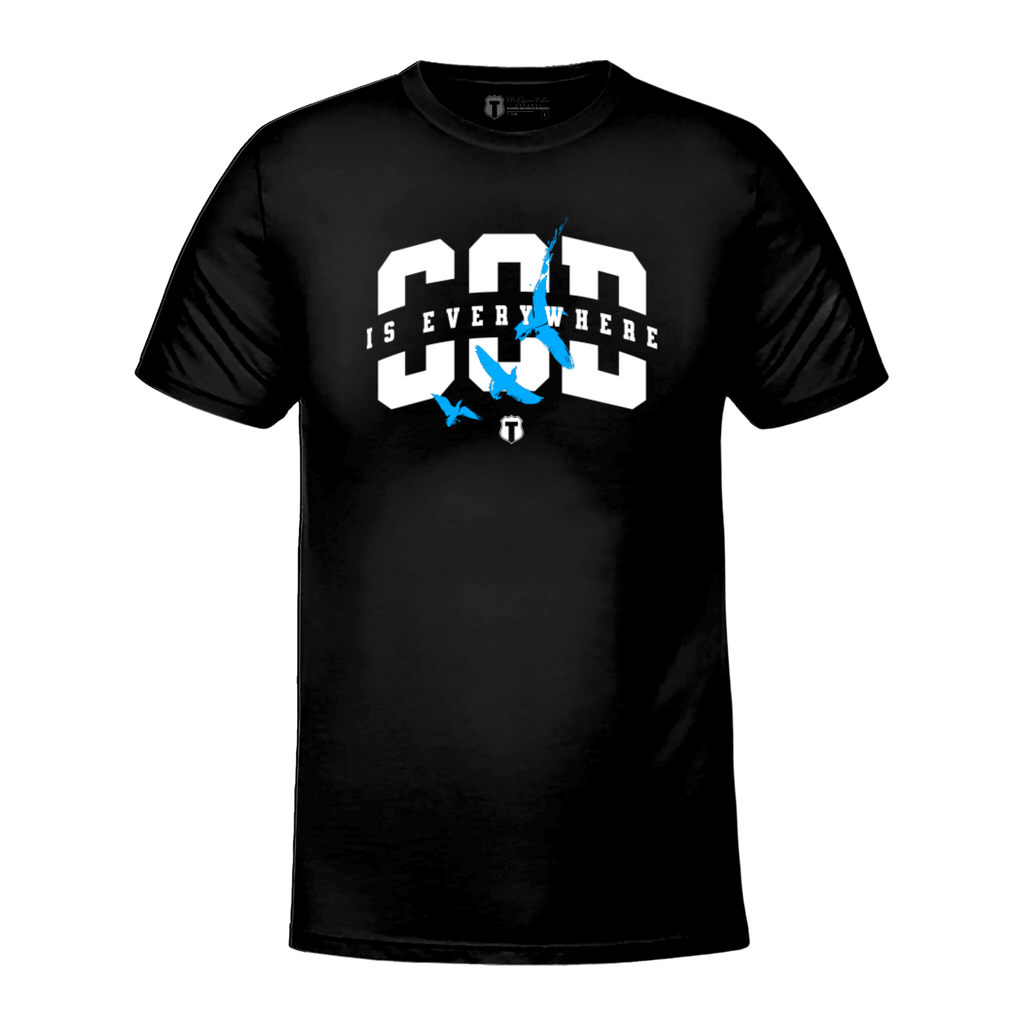 God Is Everywhere T-Shirt Hoodie, Sweatshirt | RetroVerseTees.com (Image 1)