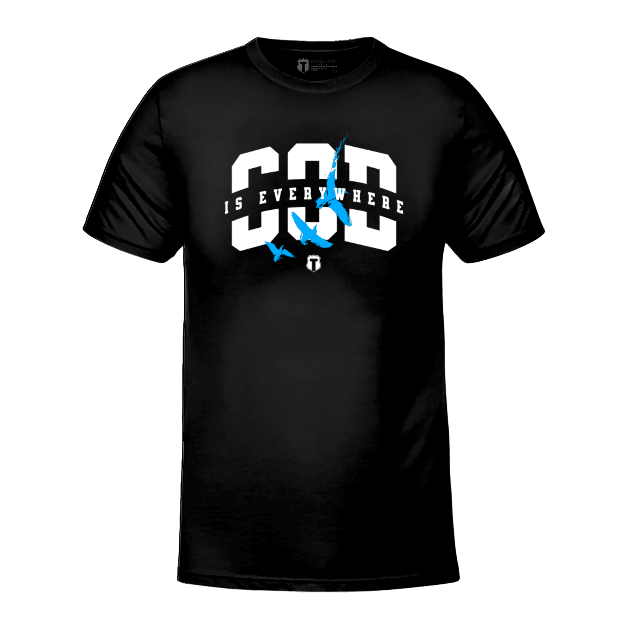 God Is Everywhere T-Shirt Hoodie, Sweatshirt | RetroVerseTees.com (Image 1)