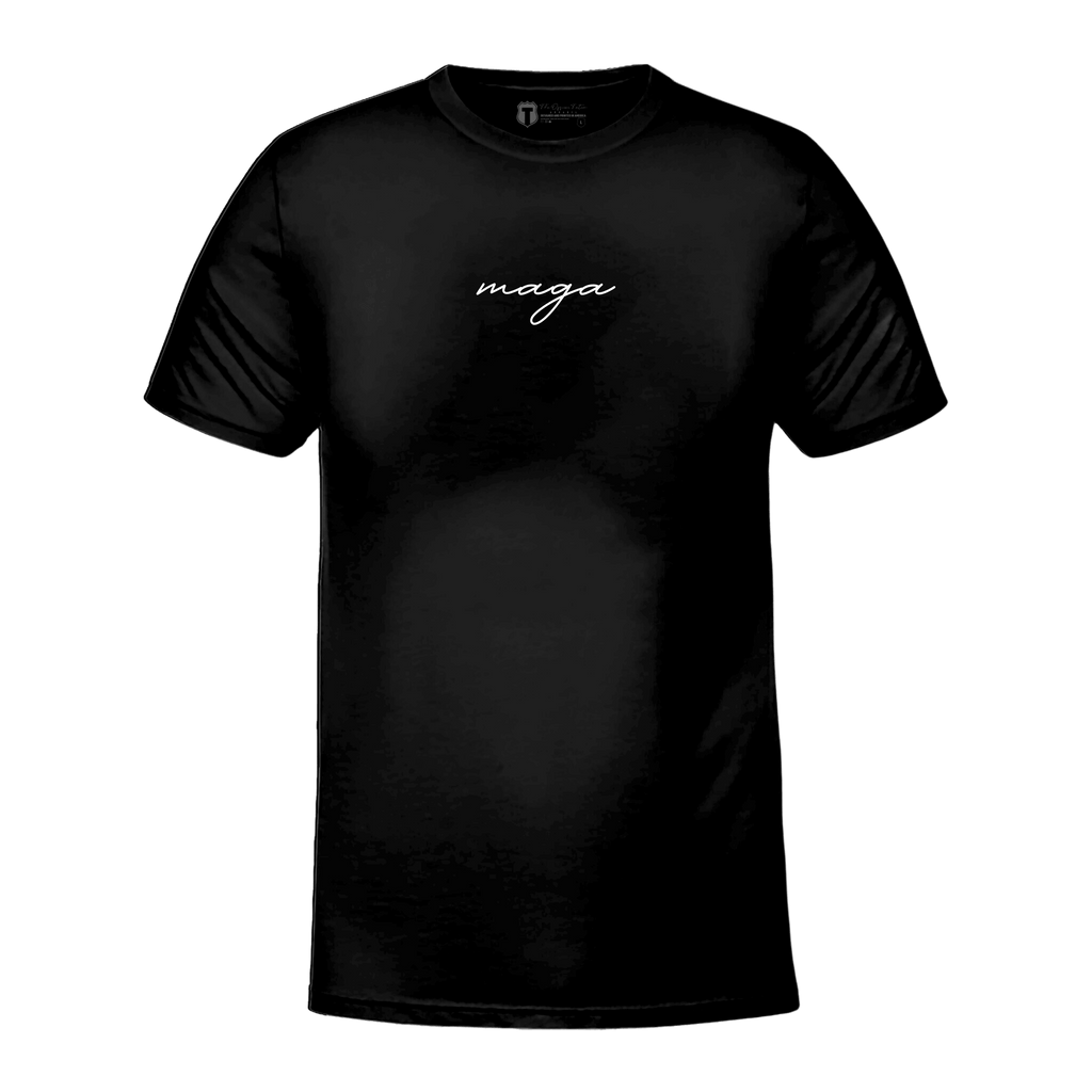 MAGA Script T-Shirt Hoodie, Sweatshirt | RetroVerseTees.com (Image 3)