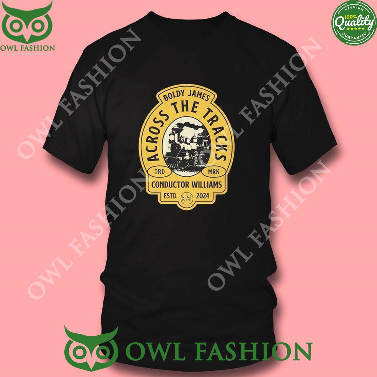 Boldy James Across The Tracks Conductor Williams Estd 2024 Shirt