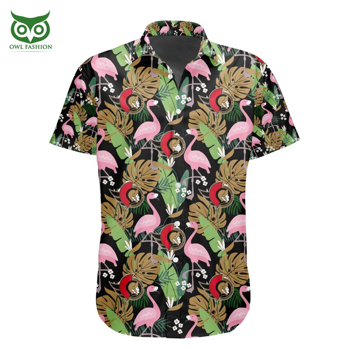 Ottawa Senators NHL Hockey Team Hawaiian Shirt