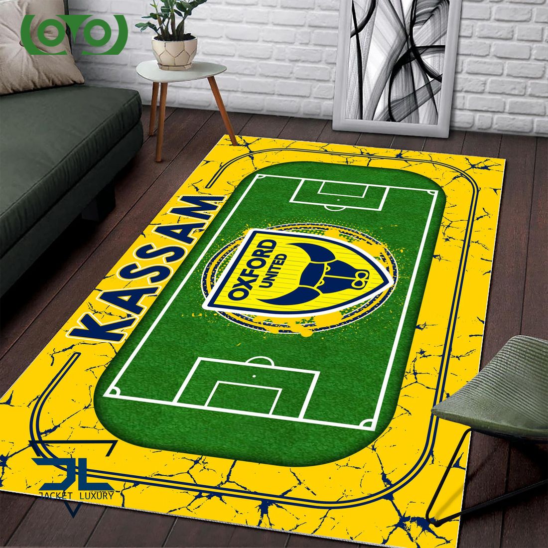 Oxford United F.C EFL Championship Carpet Rug