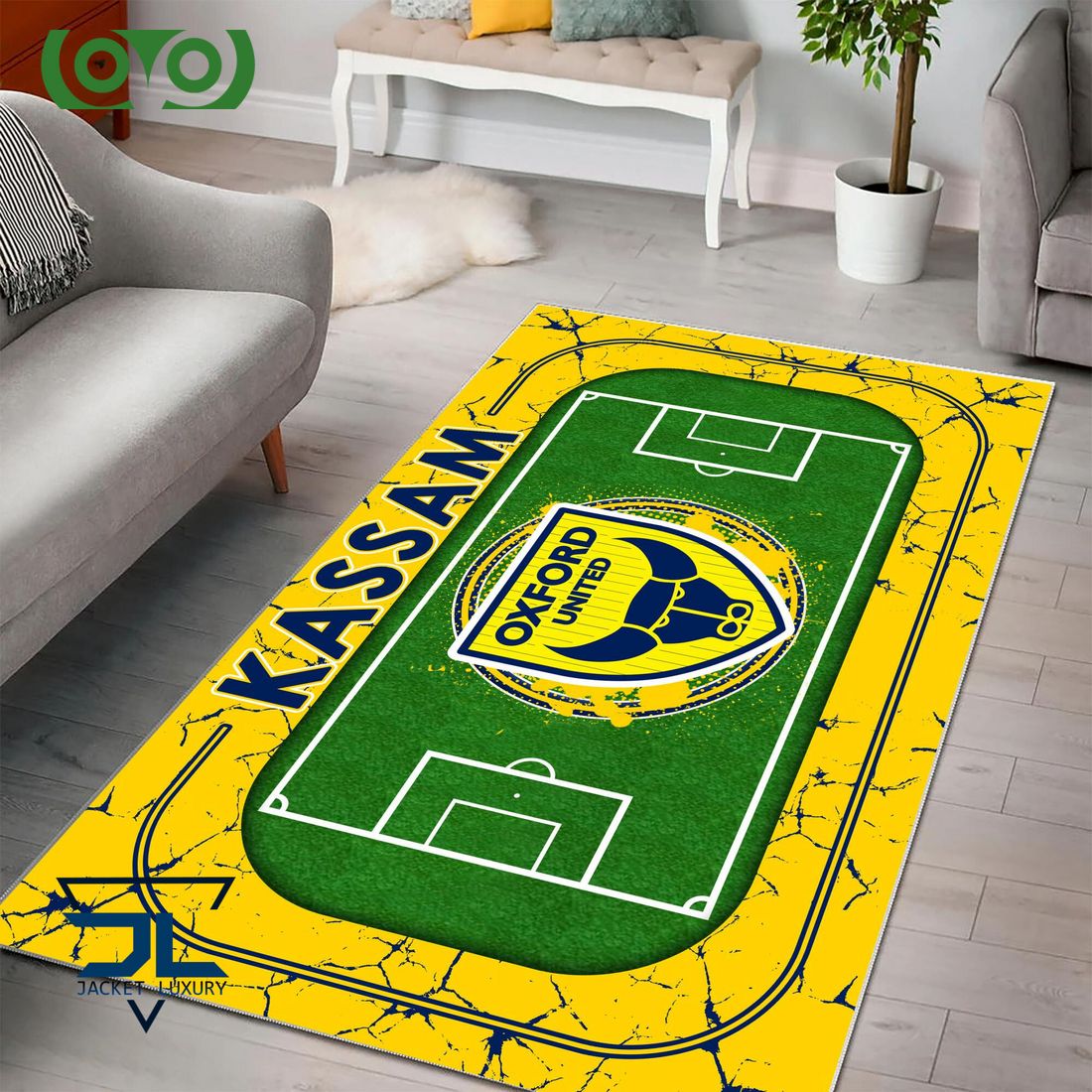 Oxford United F.C EFL Championship Carpet Rug