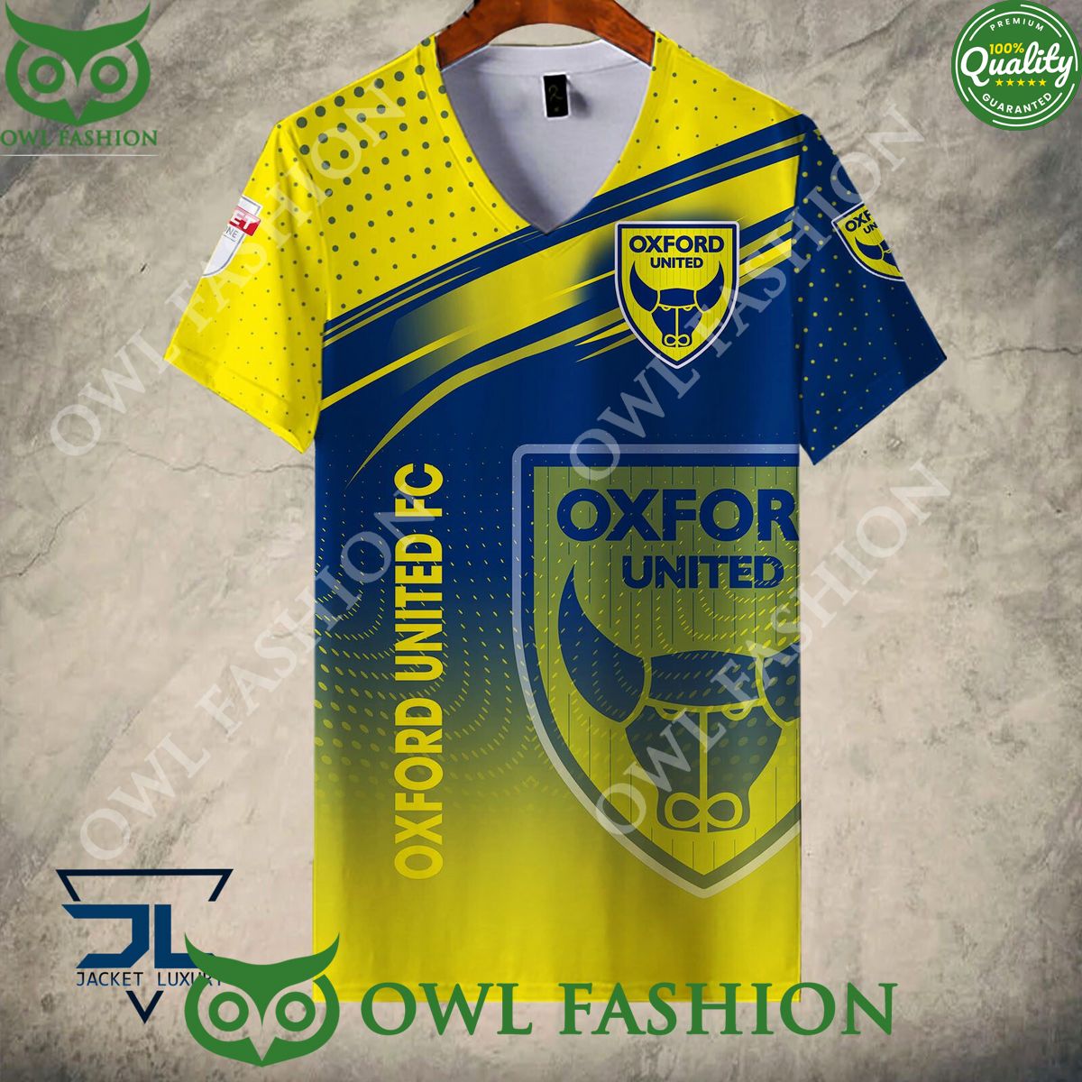 Oxford United F.C EFL Championship Shirt Hoodie
