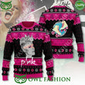 P!nk Signature Christmas 3D Ugly Sweater