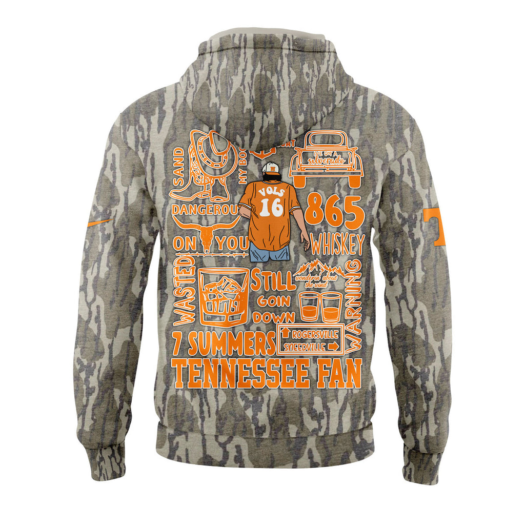 Morgan Wallen Camo Mossy Oak Tennessee Volunteers 2024 hoodie