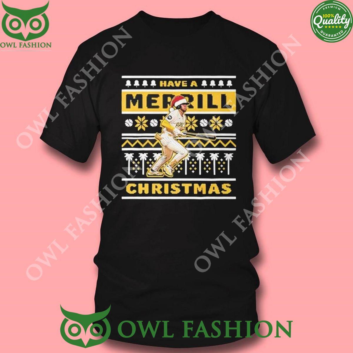 Padres Have A Merrill Christmas Giveaway 3 1 2024 Tshirt Hoodie