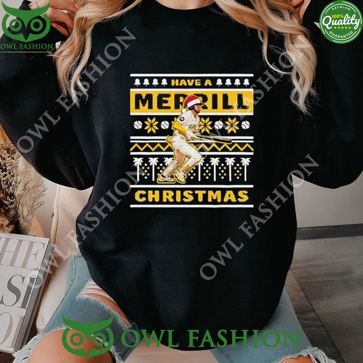 Padres Have A Merrill Christmas Giveaway 3 1 2024 Tshirt Hoodie
